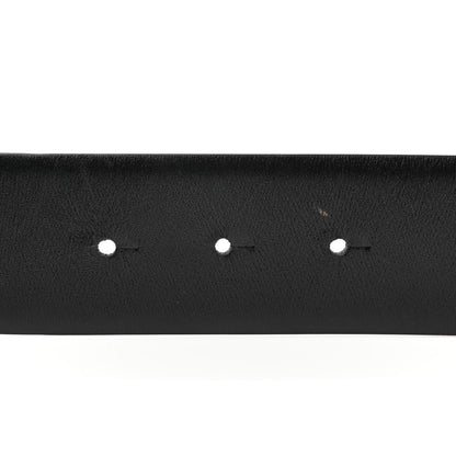 Valentino Garavani Glossy Calfskin VLogo Reversible 40mm Belt 85 34 Black Rouge Pur 4 of 6