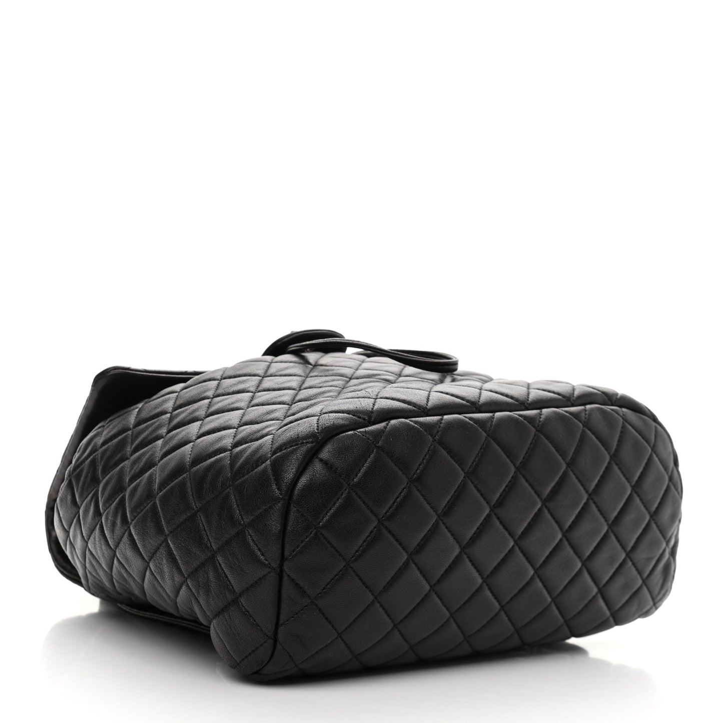Lambskin Quilted Large Urban Spirit Backpack Black