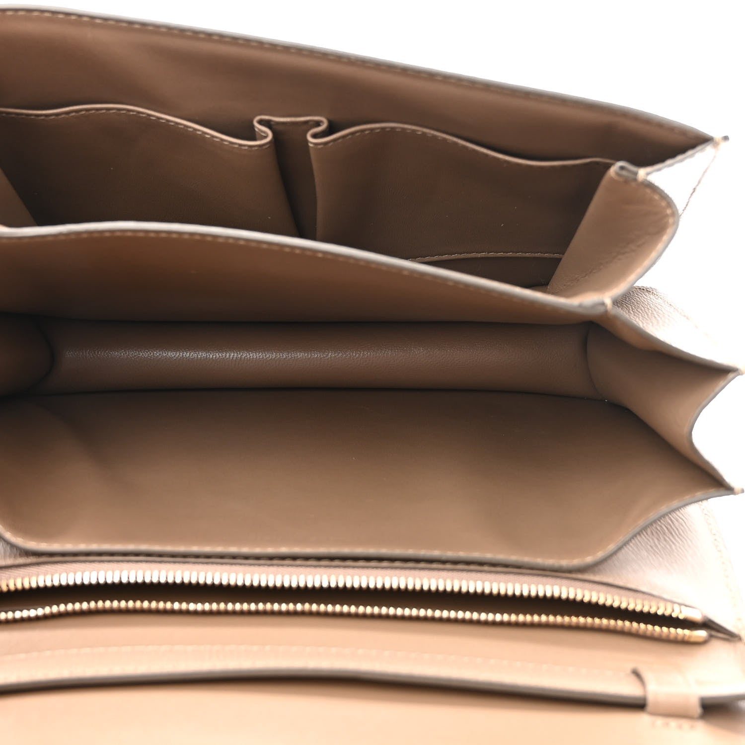 Celine Liege Calfskin Medium Classic Box Flap Bag Taupe 5 of 9