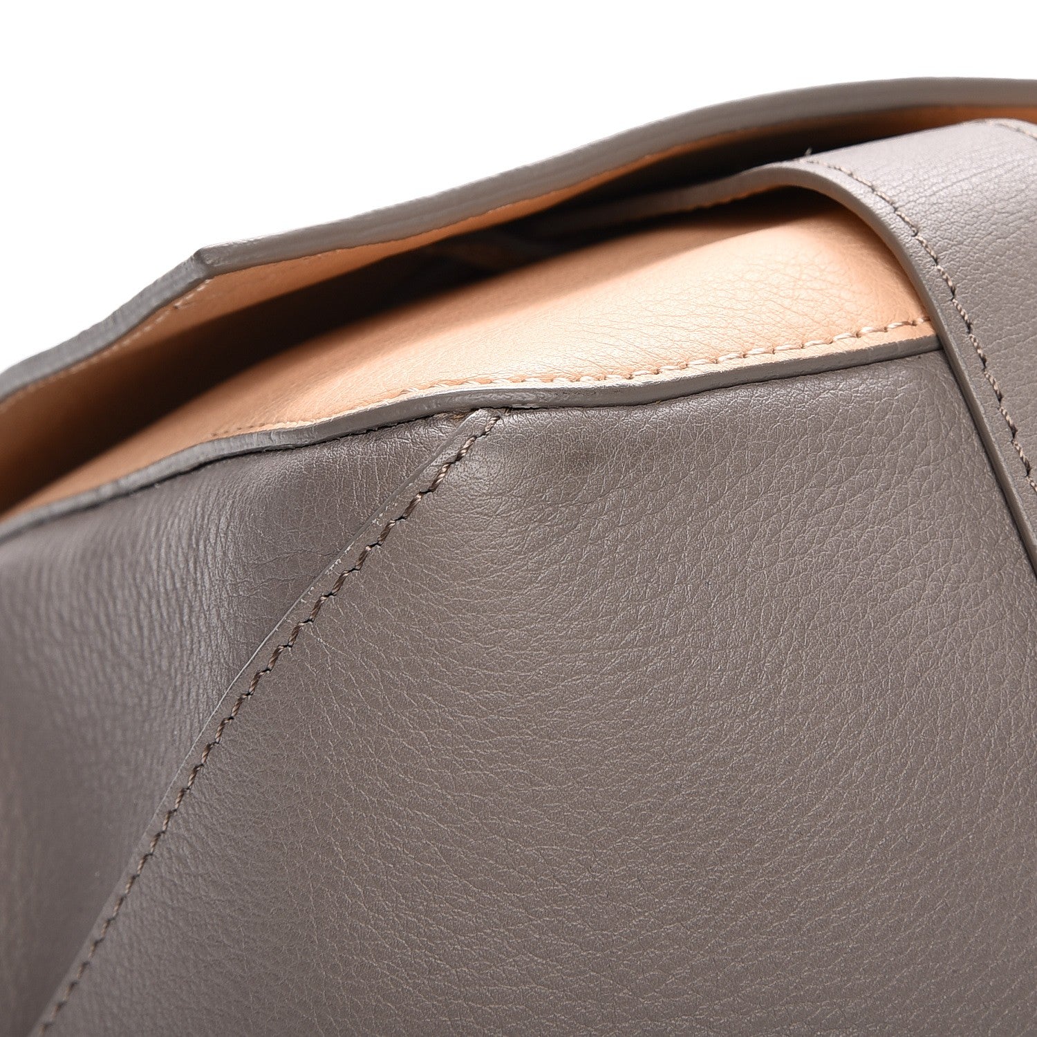 Proenza Schouler Calfskin Double Sided PS Courier Bag Mushroom 8 of 9