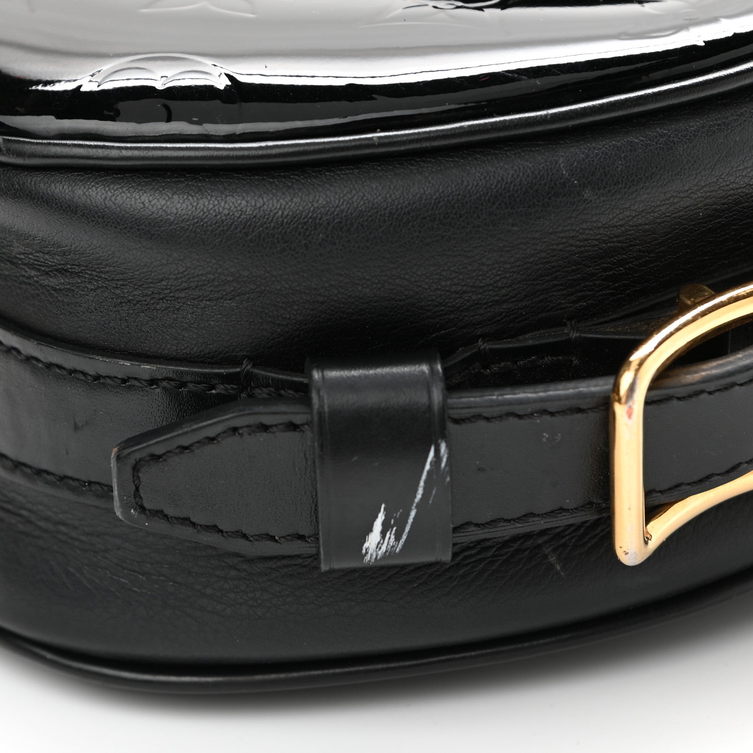 Louis Vuitton Vernis Boite Chapeau Souple MM Black 11 of 16