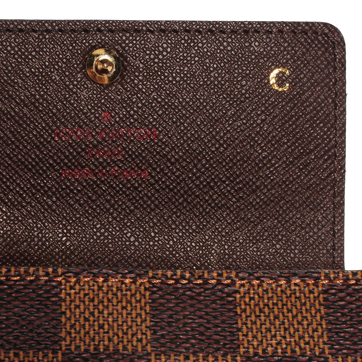 Damier Ebene Multicles 6 Key Holder