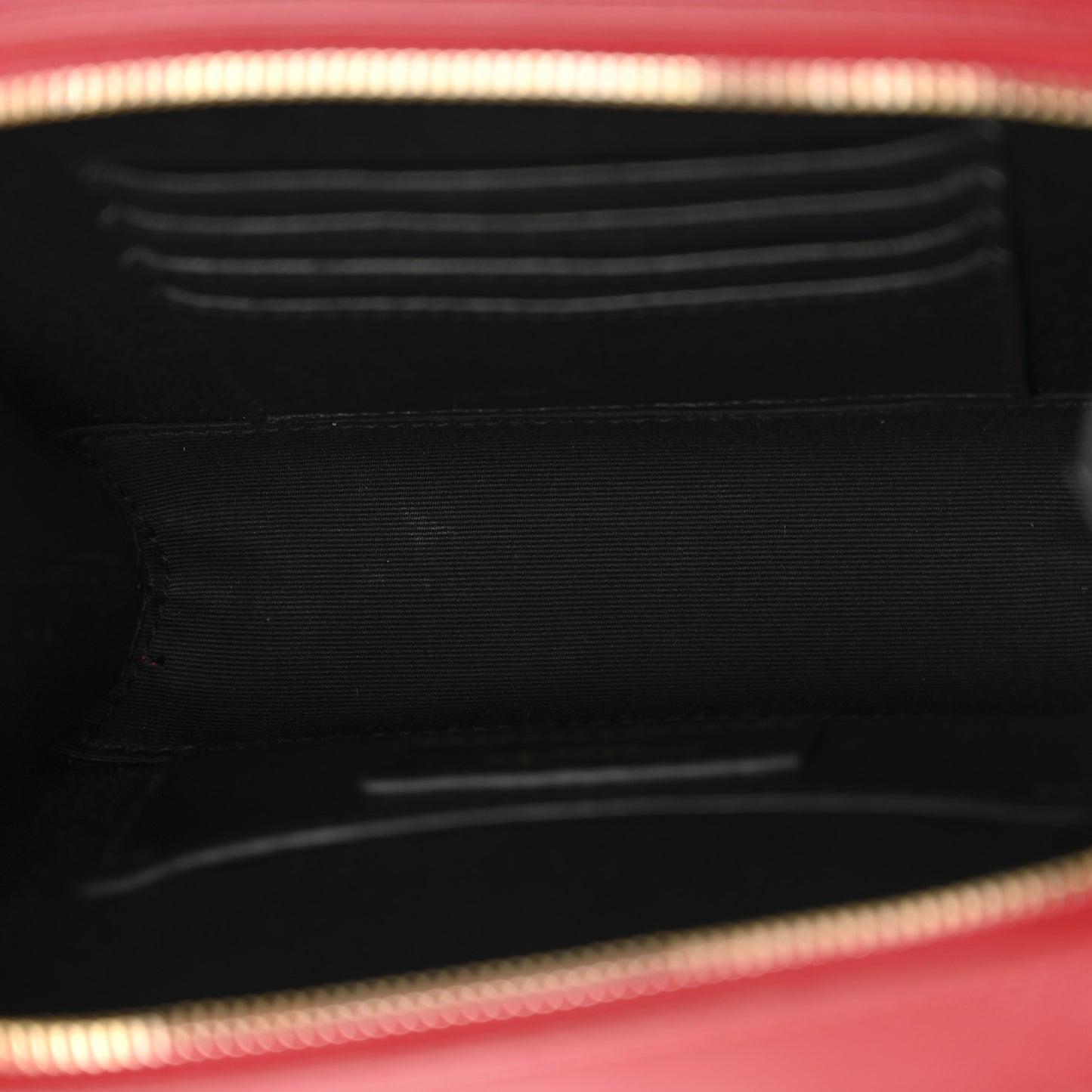 Lambskin Matelasse Vicky Monogram Belt Bag Eros Red