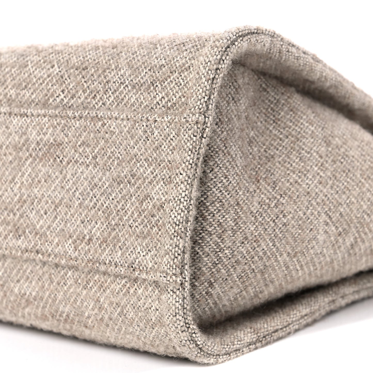 Mixed Fibers Small Deauville Tote Light Grey