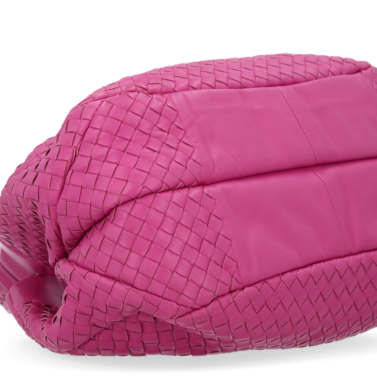 Nappa Intrecciato Medium Campana Hobo Ametiste