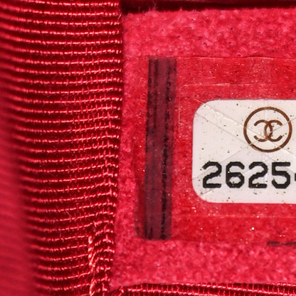 Chanel Aged Calfskin Chevron Quilted Small Gabrielle Backpack Dark Pink 6 of 10