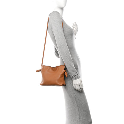 Loewe Calfskin Mini Flamenco Knot Clutch Warm Desert 2 of 12