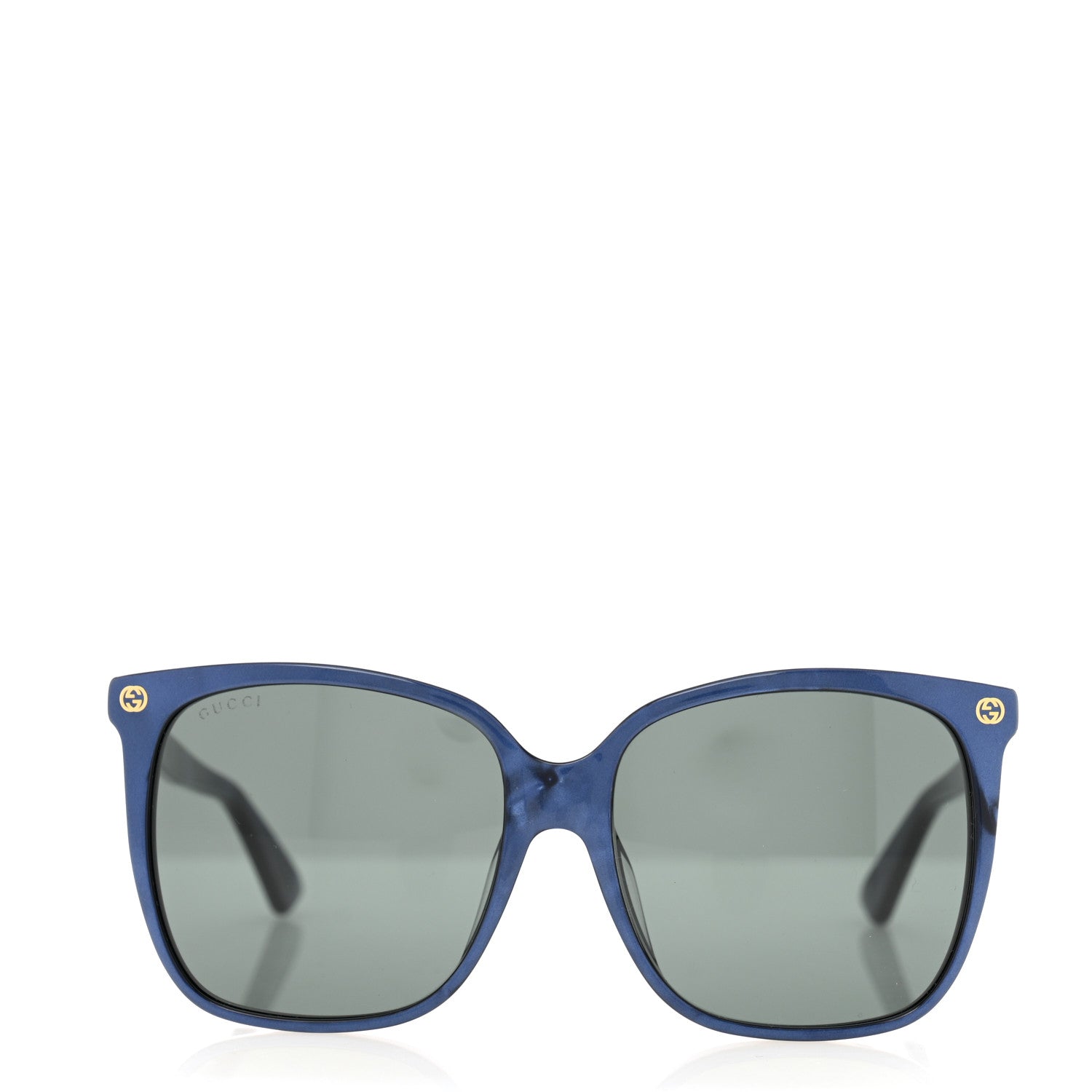 Gucci Acetate GG Sunglasses GG0022/SA Blue Grey 2 of 8