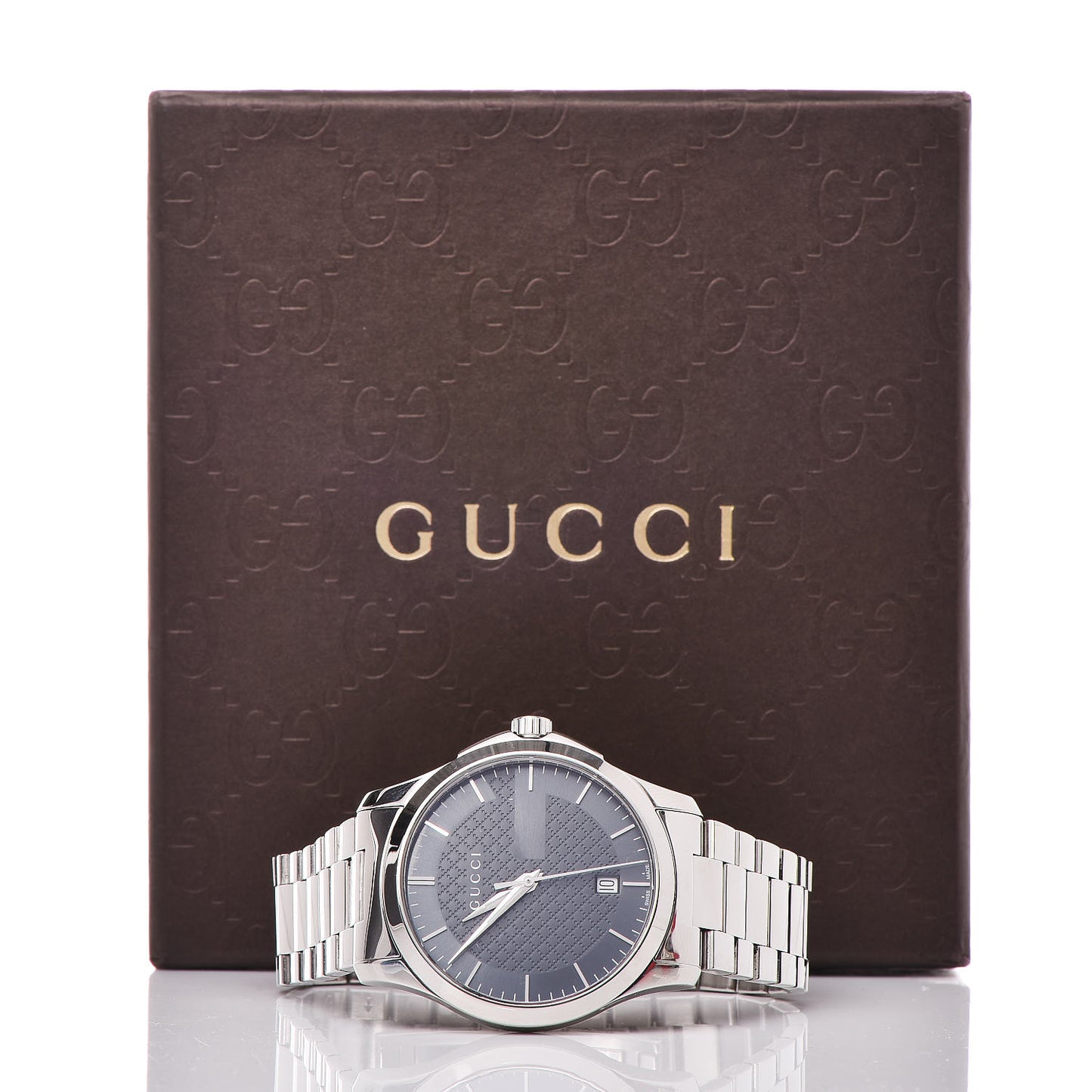 Stainless Steel 38mm G-Timeless Quartz Watch Grey