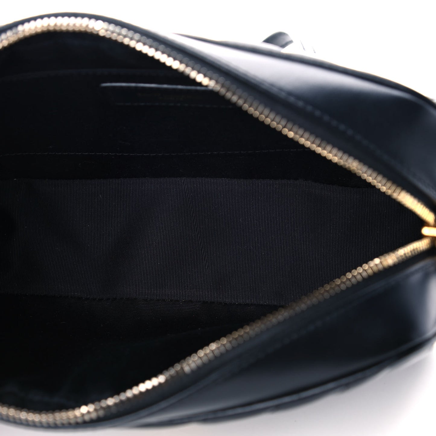 Calfskin Matelasse Monogram Lou Camera Bag Black