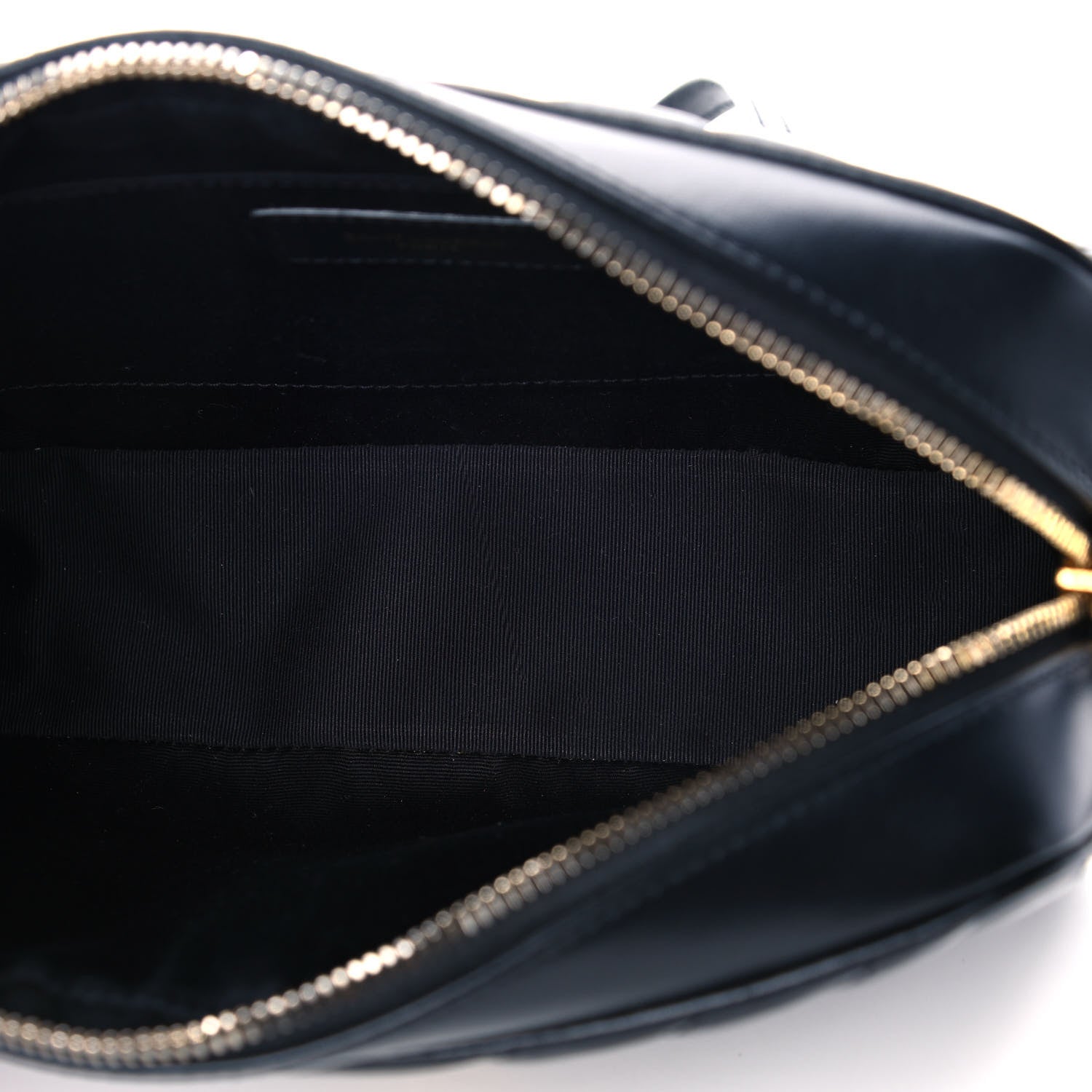 Saint Laurent Calfskin Matelasse Monogram Lou Camera Bag Black 5 of 11