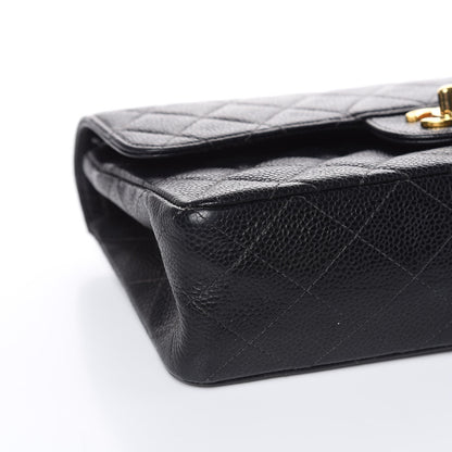 Chanel Caviar Quilted Small Double Flap Black 5 of 18