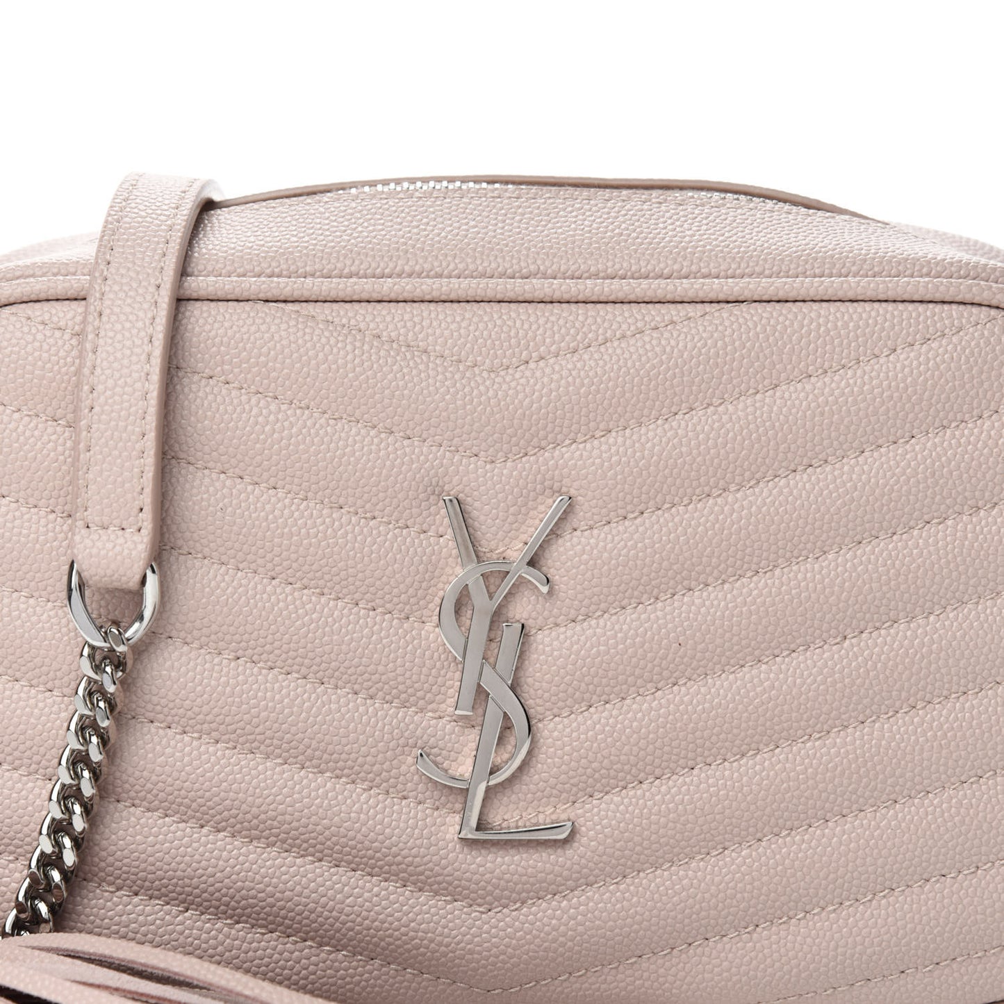Grain De Poudre Matelasse Monogram Mini Lou Camera Bag Marble Pink