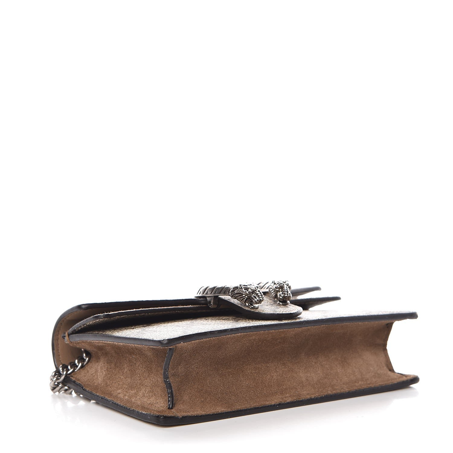 Gucci GG Supreme Monogram Super Mini Dionysus Shoulder Bag Taupe 4 of 7