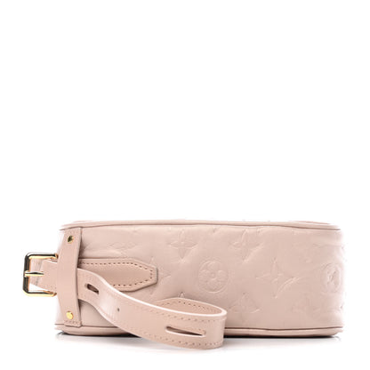Louis Vuitton Lambskin Embossed Monogram Fall In Love Sac Coeur Light Pink 3 of 4