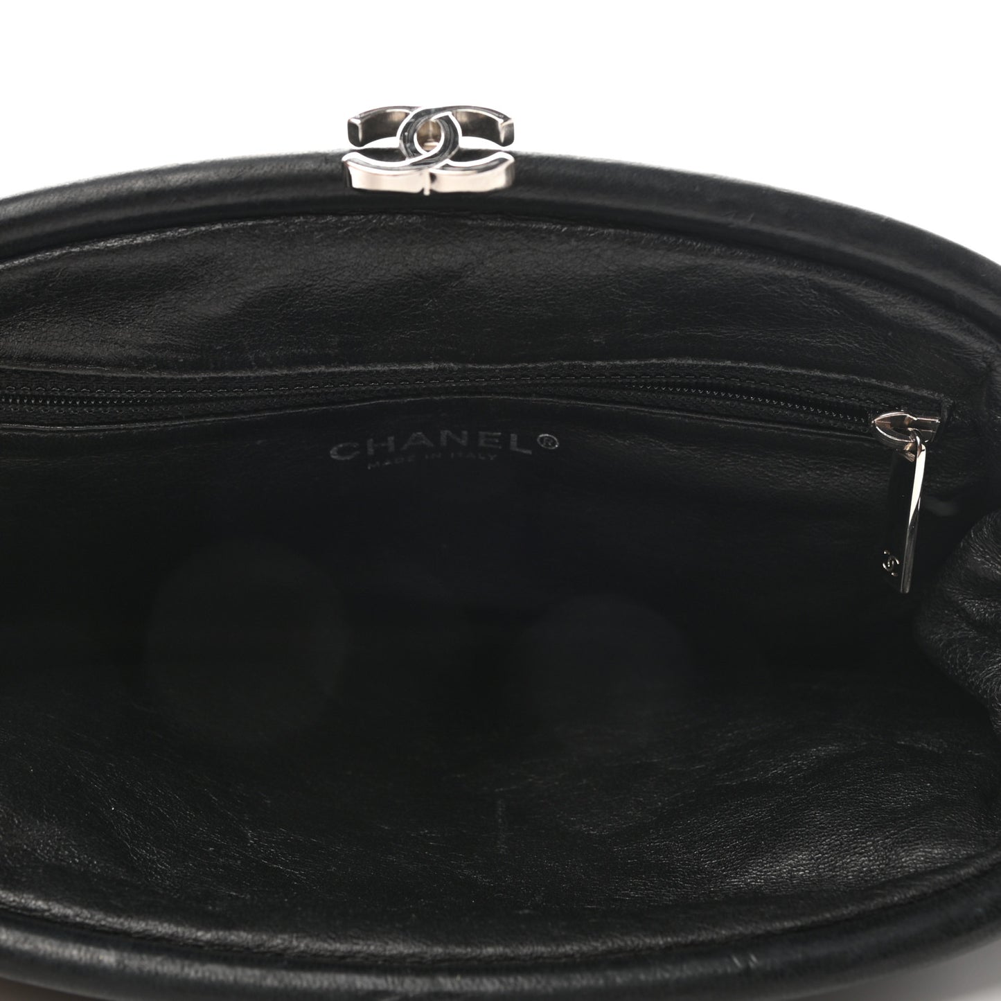 Lambskin Quilted Timeless Clutch Black
