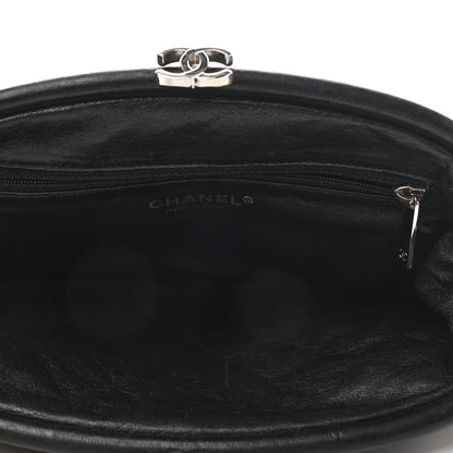 Chanel Lambskin Quilted Timeless Clutch Black 4 of 6