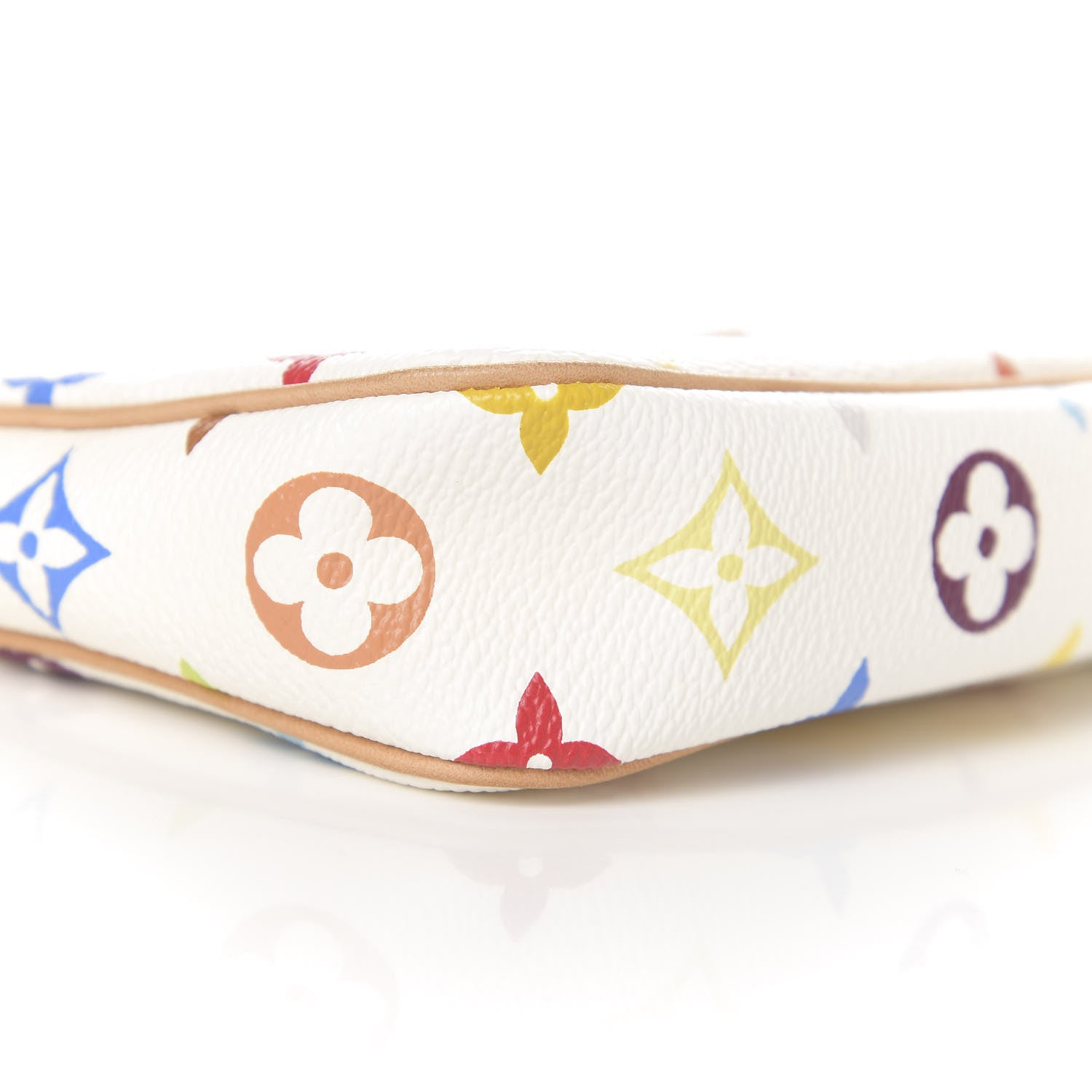 Louis Vuitton Monogram Multicolor Pochette Accessories White 8 of 11