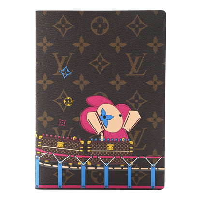 Louis Vuitton Monogram 2020 Christmas Animation Roller Coaster Notebook MM Pivoine 1 of 7