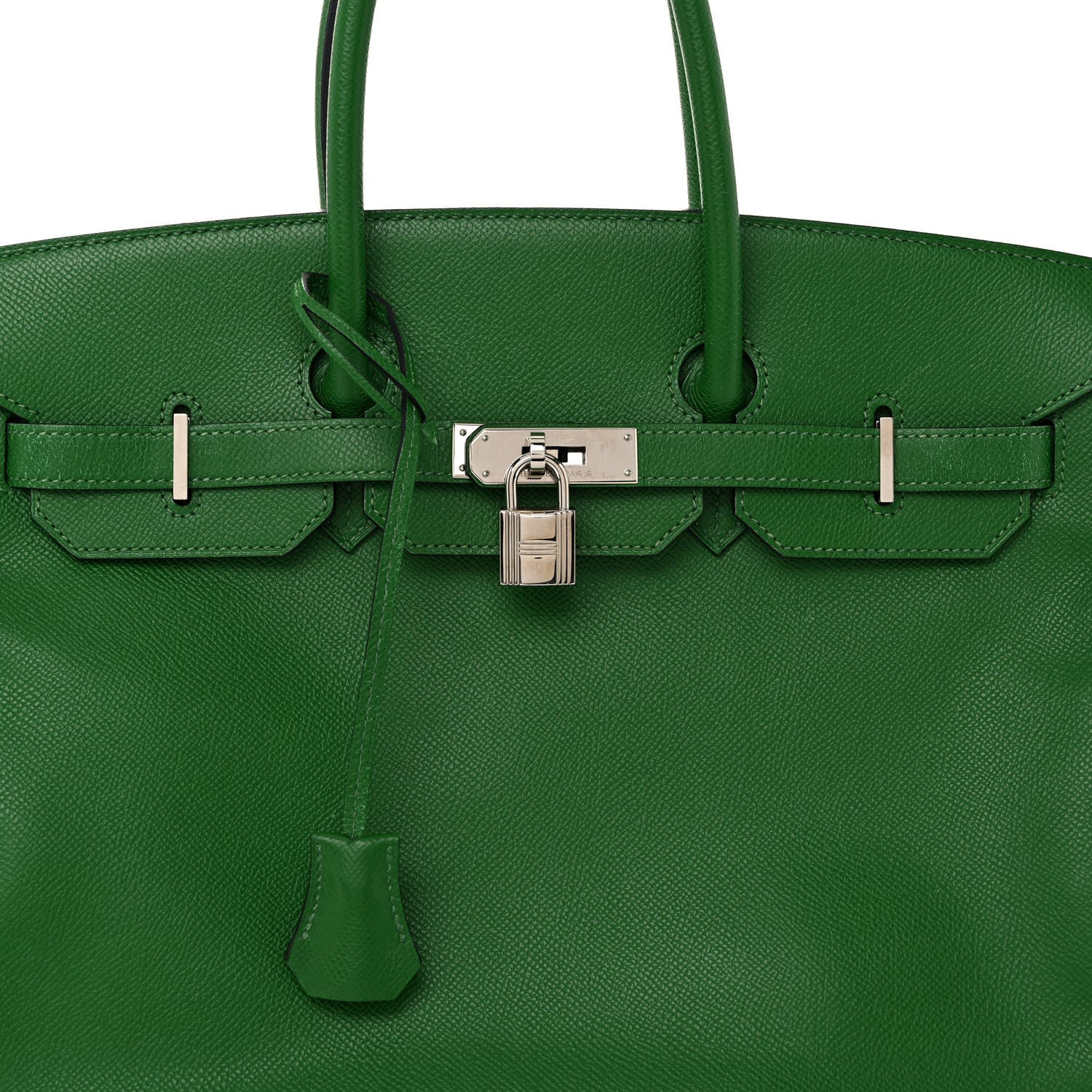 Hermes Epsom Birkin 35 Vert Bengale 8 of 13