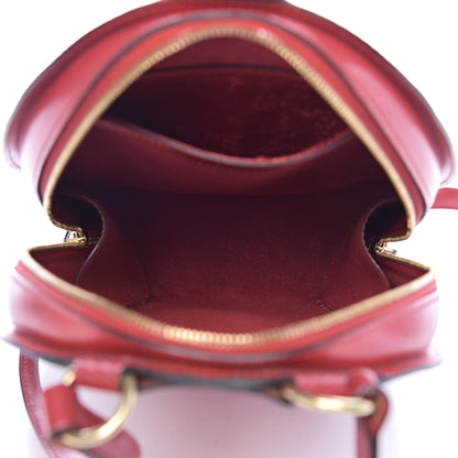 Louis Vuitton Epi Mabillon Backpack Castillan Red 5 of 10