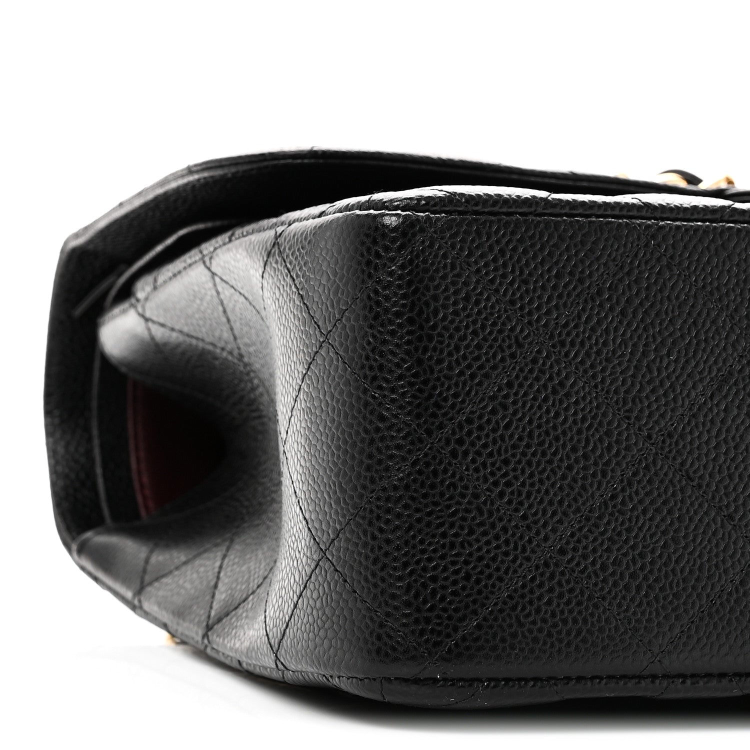 Chanel Caviar Quilted Jumbo Double Flap Black 9 of 11