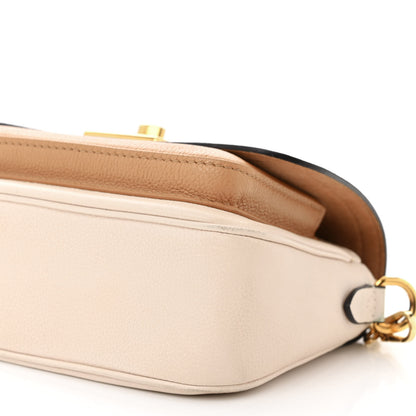 Louis Vuitton Grained Calfskin Lockme Tender Quartz 9 of 13