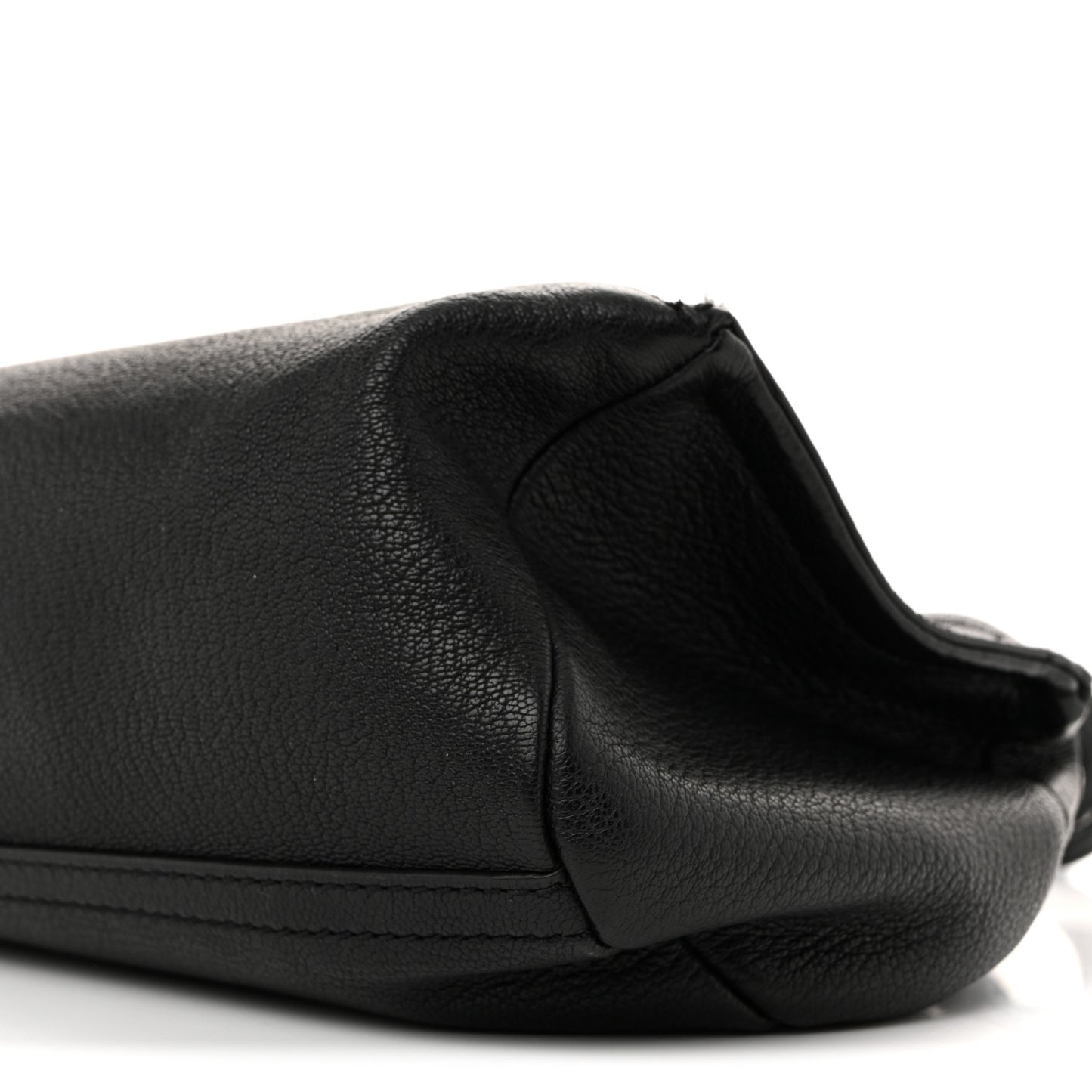 Sugar Goatskin Mini Pandora  Black