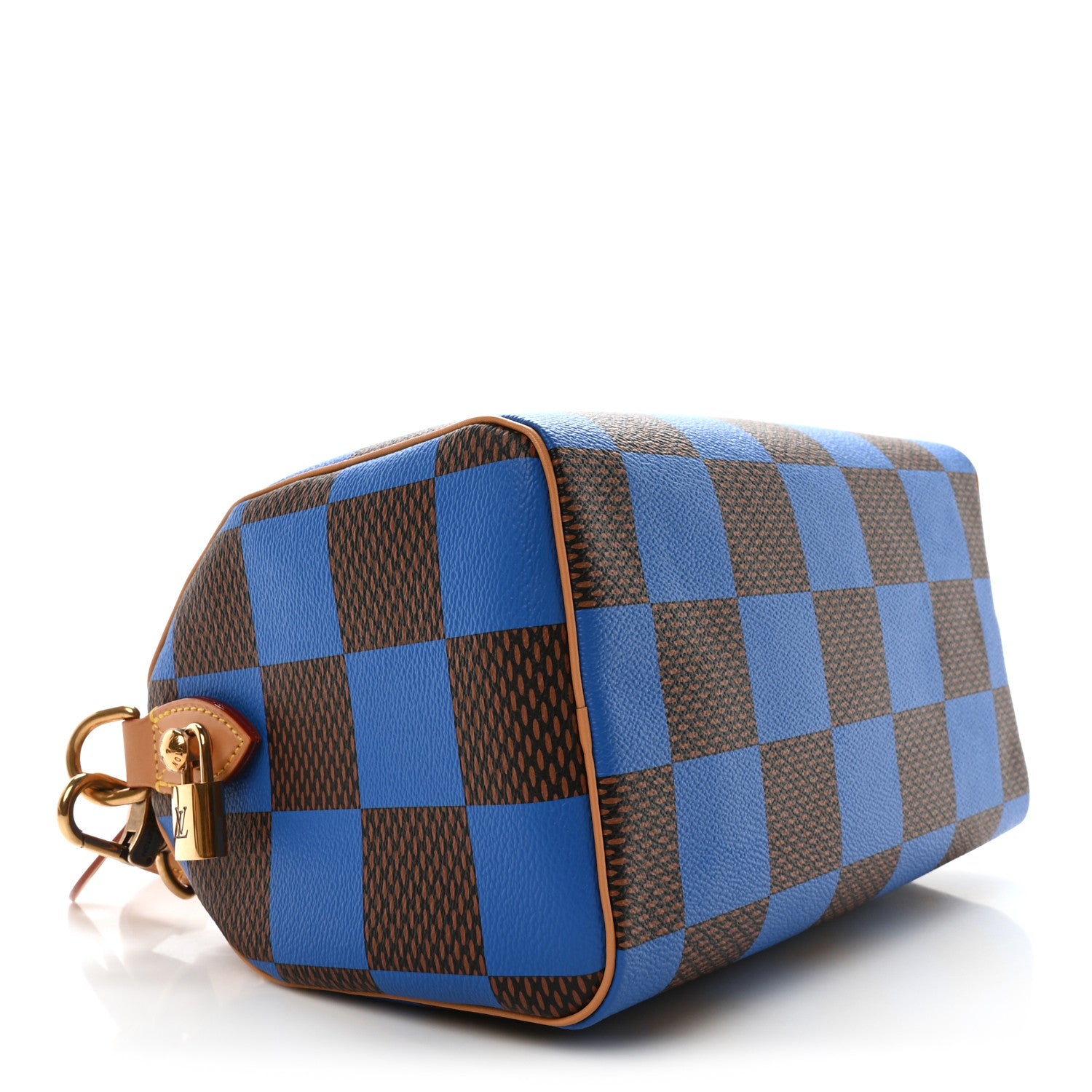Louis Vuitton Damier Pop Speedy Bandouliere 25 Blue 4 of 9