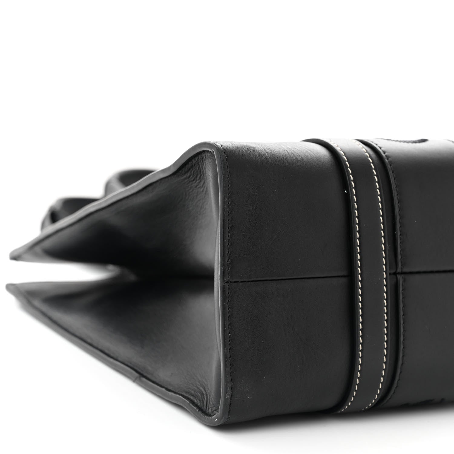 Chloe Calfskin Medium Woody Tote Black 9 of 10