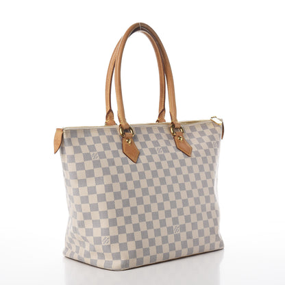 Louis Vuitton Damier Azur Saleya MM 2 of 10