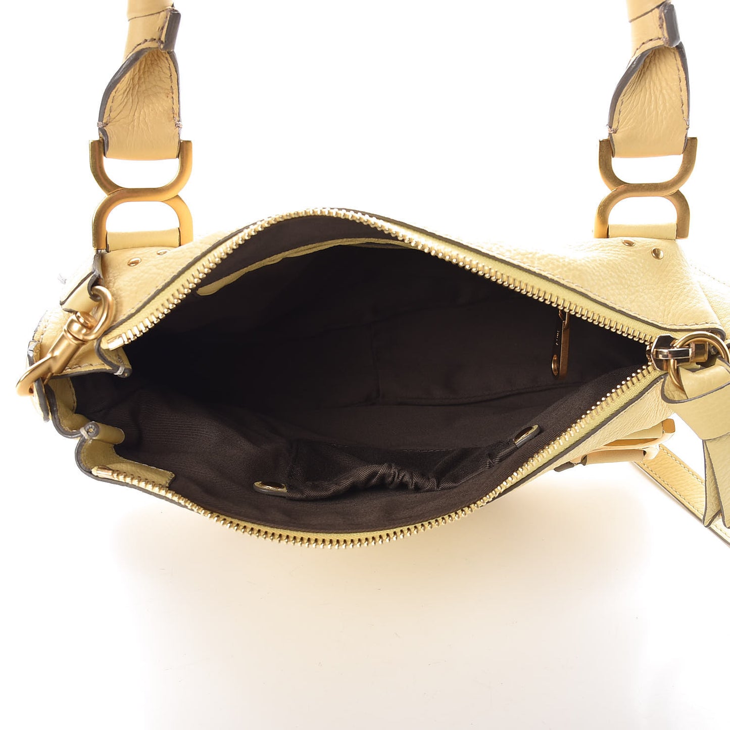Calfskin Medium Marcie Satchel Sunlight