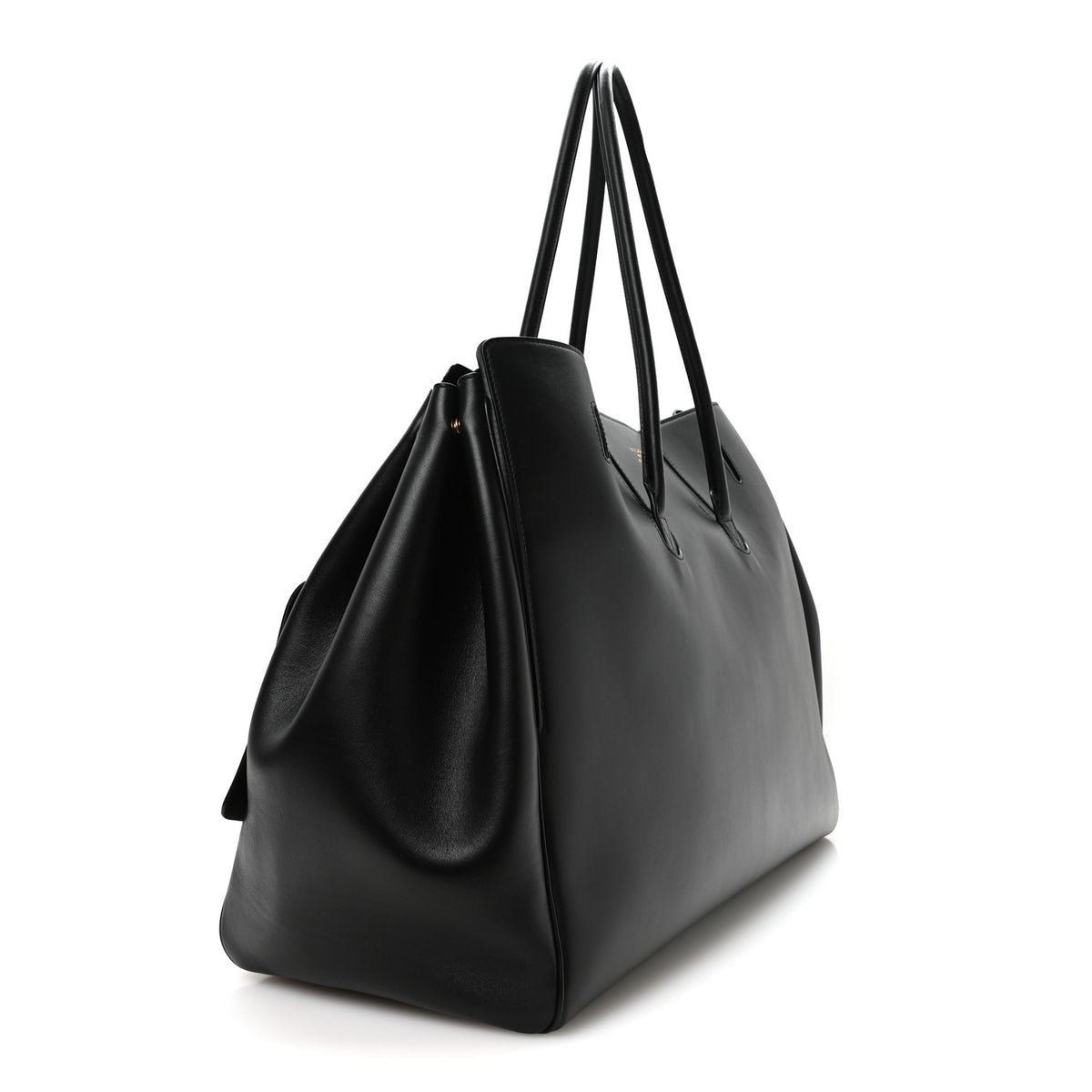 Smooth Calfskin XL Bel Air Carry All Bag Black