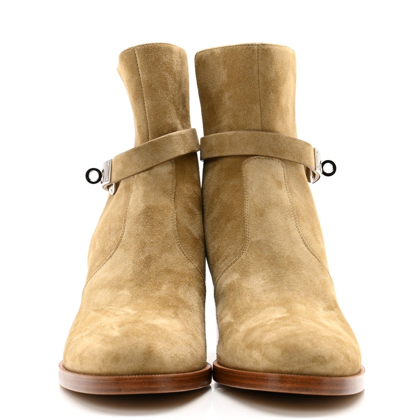 Suede Frenchie 50 Ankle Boots 39 Beige Gobi