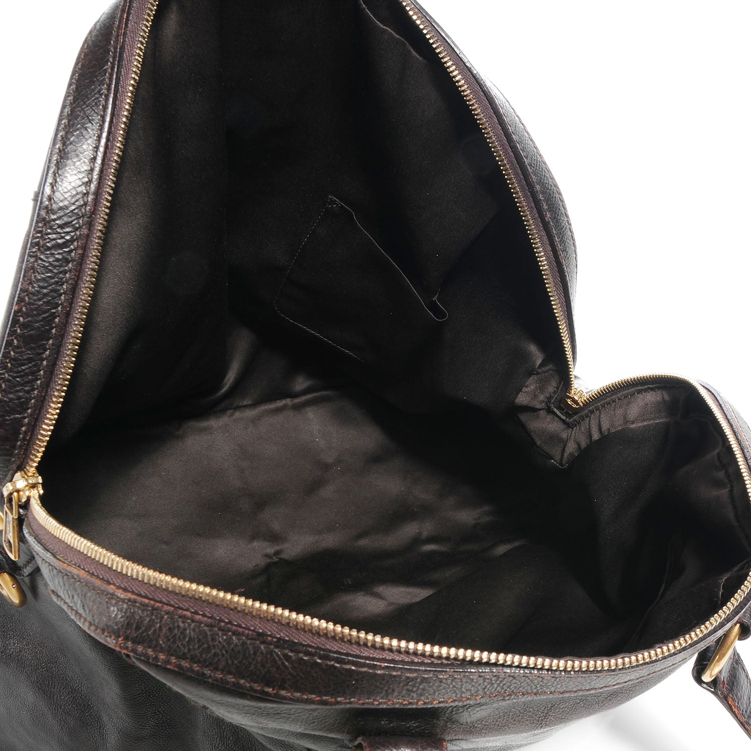 Saint Laurent Leather Oversized Muse Brown 5 of 9