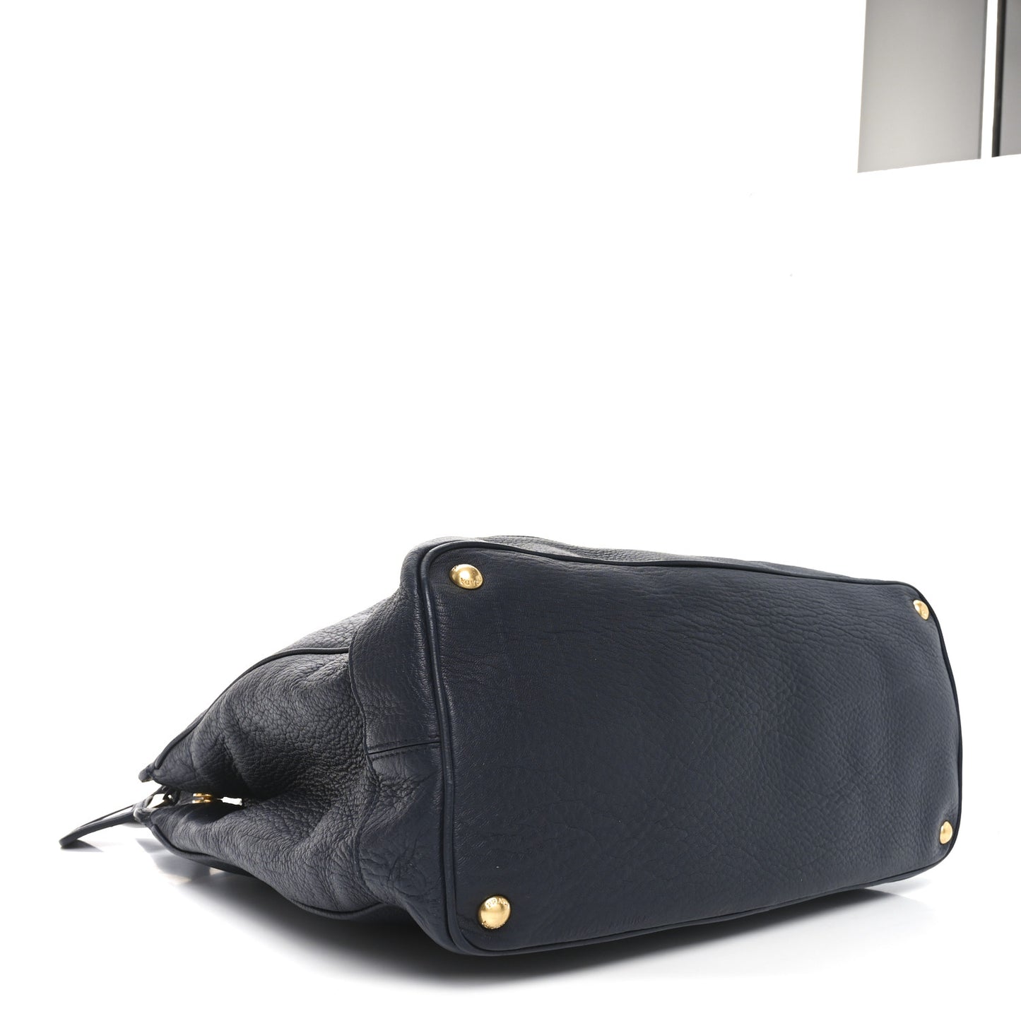 Vitello Daino Parabole Tote Black