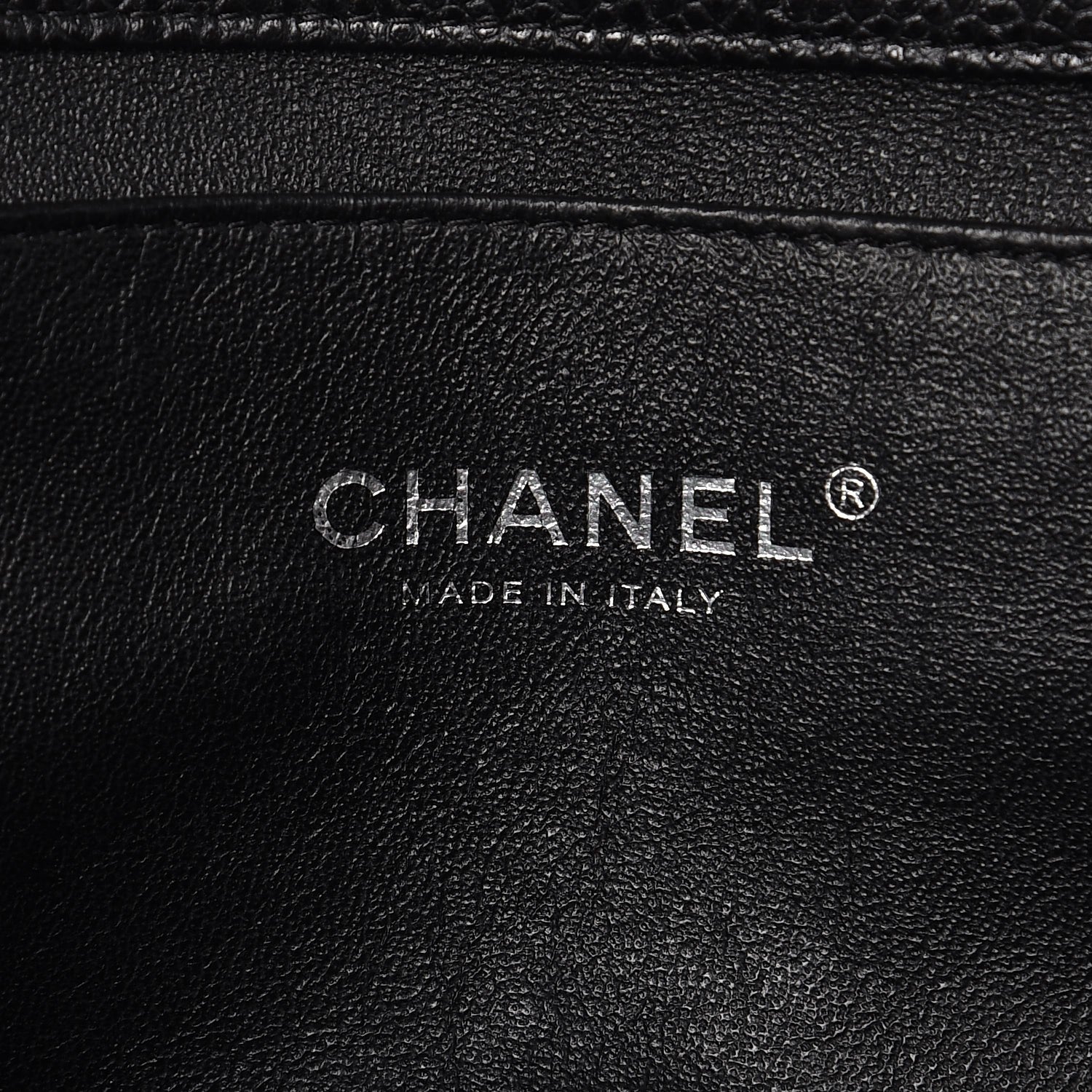 Chanel Caviar Quilted Clutch With Chain Flap Black 6 of 7