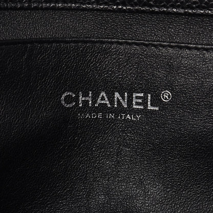 Chanel Caviar Quilted Clutch With Chain Flap Black 6 of 7