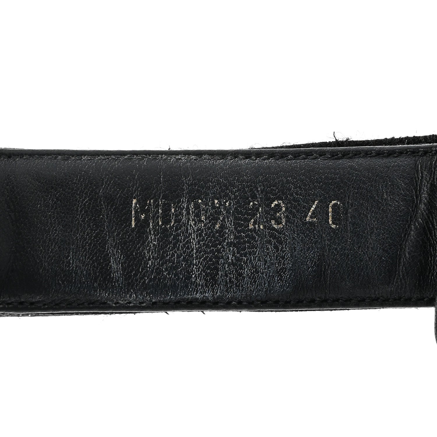 Christian Dior Lambskin Dioract 10mm Slide Sandals 40 Black 8 of 11