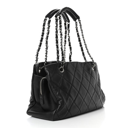 Chanel Caviar Quilted Timeless CC Soft Tote Black 2 of 12