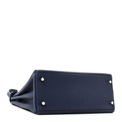 Hermes Togo Kelly Retourne 28 Bleu Saphir 4 of 11