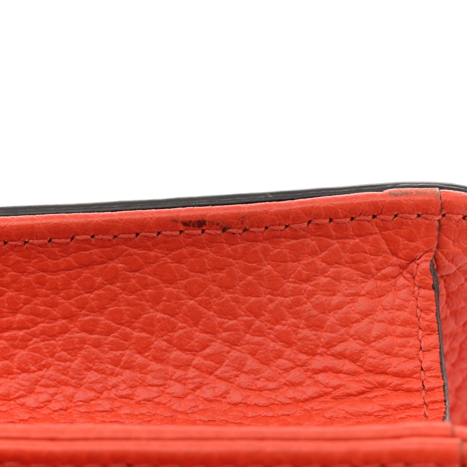 Gucci Dollar Calfskin Small Interlocking G Shoulder Bag Sun Orange 11 of 13