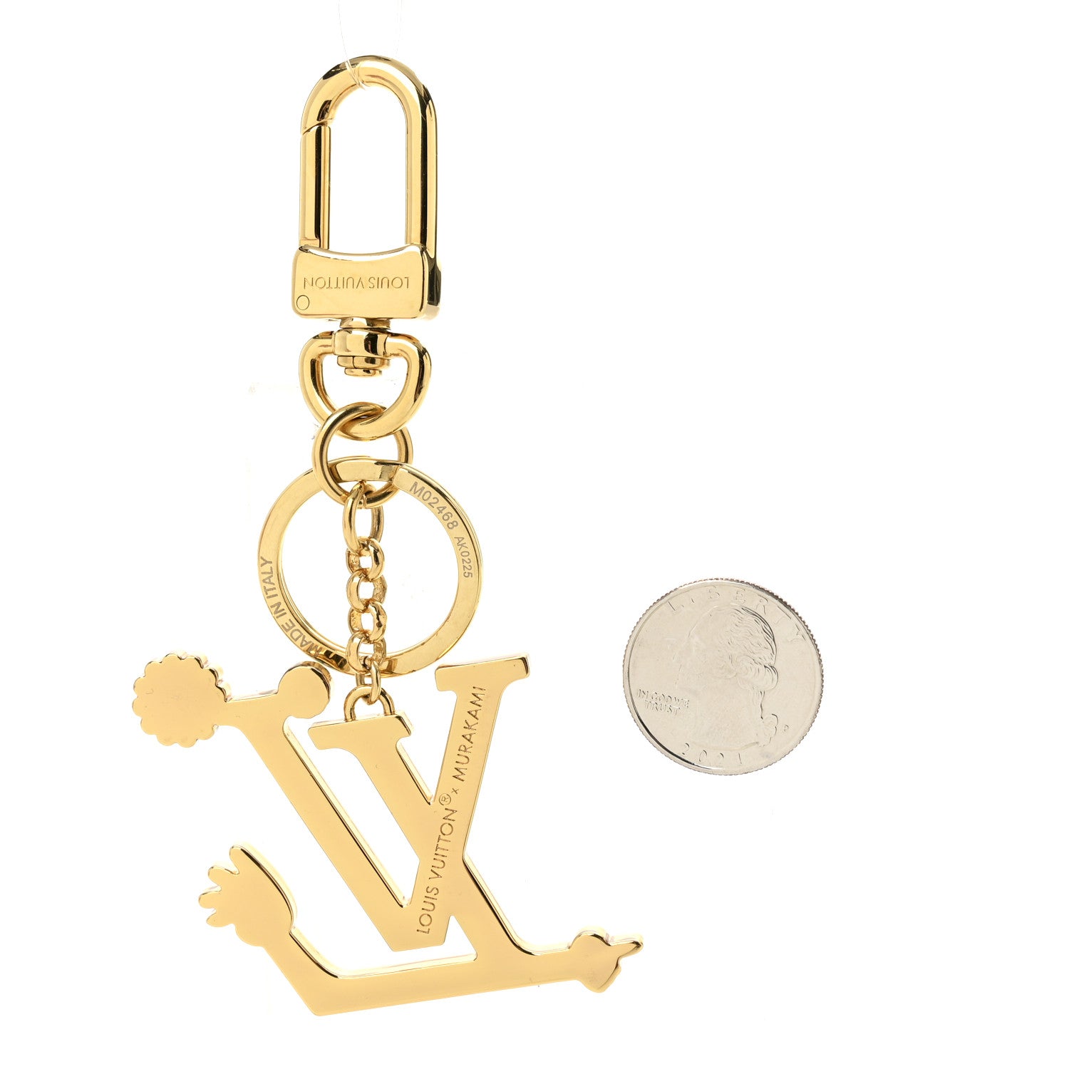 Louis Vuitton LV X TM Iconic Superflat Bag Charm Key Holder Multicolor 2 of 3