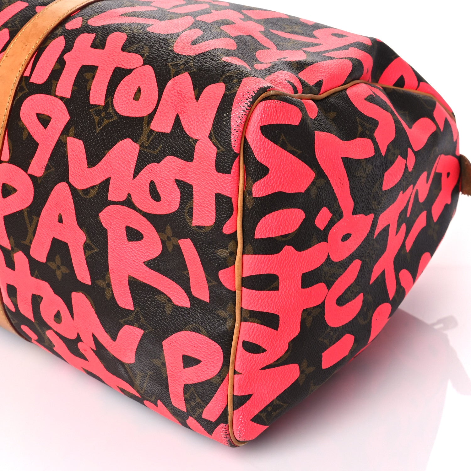 Louis Vuitton Monogram Graffiti Keepall 50 Fuchsia 10 of 10