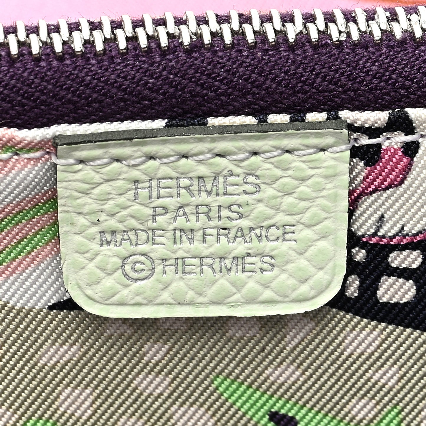 Epsom Silk'In Compact Wallet Vert Fizz