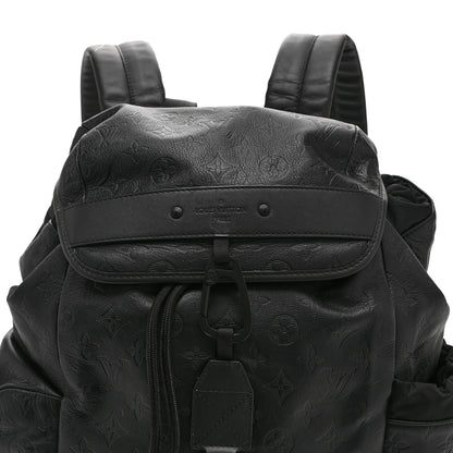 Louis Vuitton Calfskin Monogram Shadow Discovery Backpack Black 8 of 10