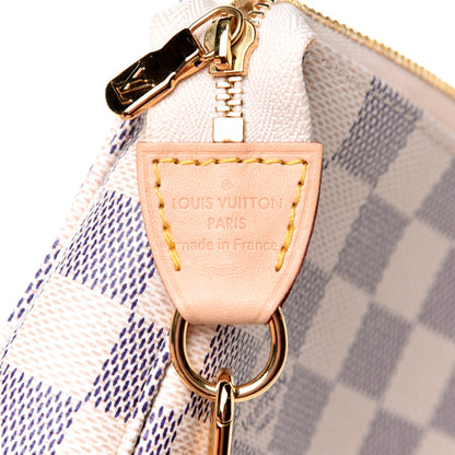 Louis Vuitton Damier Azur Pochette Accessories NM 7 of 12