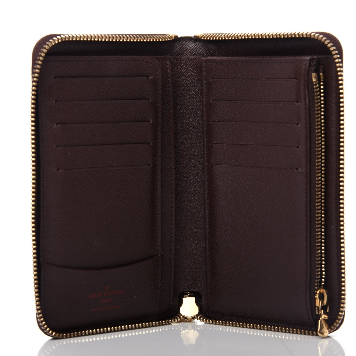 Damier Ebene Zippy Compact Wallet