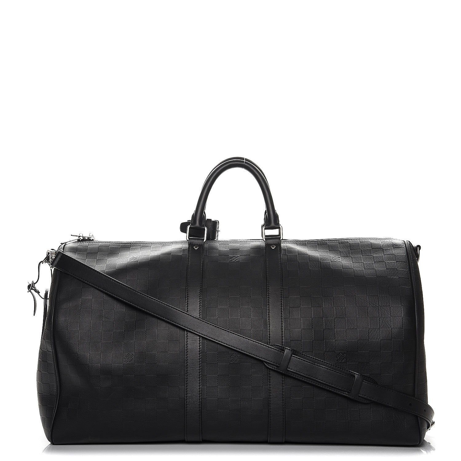 Louis Vuitton Damier Infini Keepall Bandouliere 55 Onyx 1 of 14