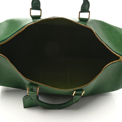 Louis Vuitton Epi Keepall 50 Borneo 4 of 11